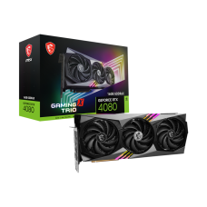 MSI GeForce RTX 4080 16GB GAMING X TRIO GDDR6X Graphics Card