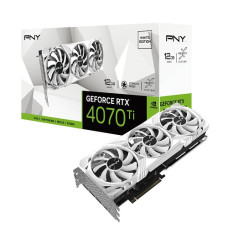 PNY GeForce RTX 4070 Ti 12GB LED Verto White Edition Graphics Card