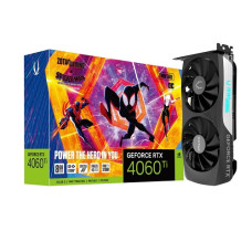 ZOTAC GAMING GeForce RTX 4060 Ti 8GB Twin Edge OC SPIDER-MAN: Across the Spider-Verse Bundle Graphics Card