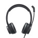 EKSA H12 Stereo Noise-Cancelation 3.5mm Wired Telecom Headset