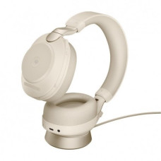 Jabra Evolve2 85 Link380a MS Stereo Stand Beige Wireless Headphone