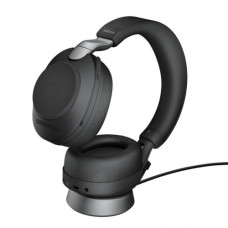 Jabra Evolve2 85 Link380a MS Stereo Stand Black Wireless Headphone