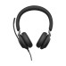 Jabra Evolve2 40 MS STEREO USB Type-A Black Headphone