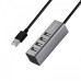 Hoco HB1 4-Port USB Aluminum Alloy Hub