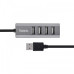 Hoco HB1 4-Port USB Aluminum Alloy Hub