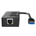 Orico HR01-U3-V1-BK USB 3.0 Hub with Gigabit Lan Port