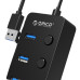 Orico W9PH4 U3 4 Ports USB 3.0 HUB Black