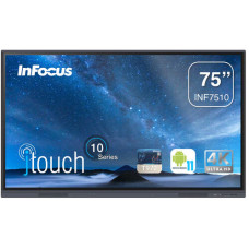 InFocus INF7510 75" UHD 4K Flat Panel Touch Interactive Display