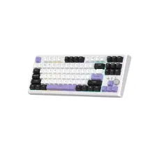 Magegee SKY87 Tri-mode Gasket Mounted Mechanical Keyboard - ICE Purple