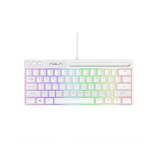 AULA F3061 TKL Wired Membrane Gaming Keyboard White