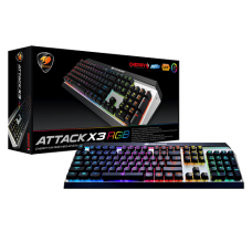 Cougar Attack X3 RGB Backlit Gaming Keyboard