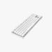 Dareu EK807G Brown Switch Wireless Mechanical Keyboard White