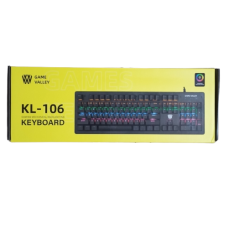 Game Valley KL-106 Gaming Mechanical Keyboard Blue/Red Switch