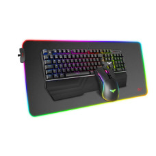 Havit KB511L RGB Mechanical Keyboard, Mouse & Mouse Pad Gaming Combo