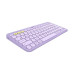 Logitech K380 Lavender Lemonade Multi Device Bluetooth Keyboard