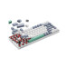 Machenike K500-B84 Red Switch RGB Mechanical Keyboard White