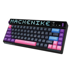 Machenike KT68 Tri Mode RGB Mechanical Keyboard Black