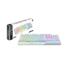 MSI VIGOR GK30 WHITE RGB Backlit Wired Gaming Keyboard