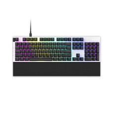 NZXT Function Red Switch Mechanical Gaming Keyboard White
