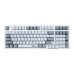 PC Power K98 RGB Hot-swappable Wired Gaming Mechanical Keyboard White