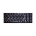 Robeetle G98 Full-Size Rainbow RGB Red Switch Mechanical Gaming Keyboard Black