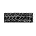 Robeetle G98 Full-Size Brown Switch Backlit Mechanical Gaming Keyboard Black