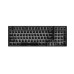 Robeetle G98 Full-Size Yellow Switch Backlit Mechanical Gaming Keyboard Black