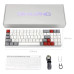 Skyloong SK71S Dual Mode RGB Hot Swap Mechanical Keyboard White