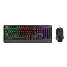 Vertux Orion Backlit Ergonomic Wired Gaming Keyboard & Mouse