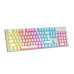 Zifriend KA102 (104 Keys) Mechanical Keyboard Red/Blue Switch