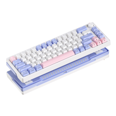 Zifriend ZA68 RGB Hot Swappable Mechanical Keyboard Purple-Pink