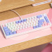 Zifriend ZA68 RGB Hot Swappable Mechanical Keyboard Purple-Pink
