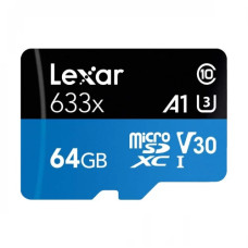 Lexar High-Performance 633X 64GB UHS-I SDHC Memory Card