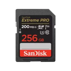 SanDisk Extreme PRO 256GB 200mbps SDHC And SDXC UHS-I Memory Card
