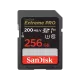 SanDisk Extreme PRO 256GB 200mbps SDHC And SDXC UHS-I Memory Card