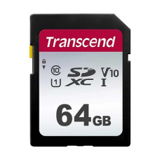 Transcend SDXC/SDHC 300S 64GB UHS-I SD Card