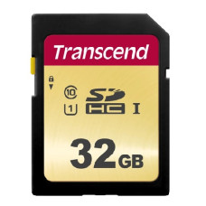 Transcend SDXC/SDHC 500S 32GB UHS-I SD Card