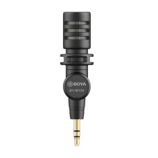 BOYA BY-M100 3.5mm TRS Mini Condenser Microphone