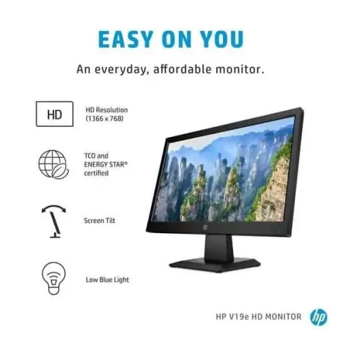 HP V19E 18.5 Inch HD LED Monitor Price in BD PQS