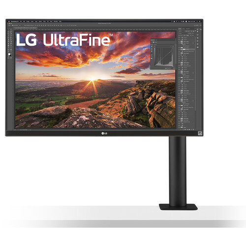 LG 27UN880-B UltraFine 27-Inch UHD 4K IPS Ergo Monitor