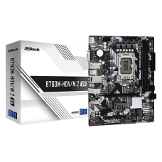 ASRock B760M-HDV/M.2 D4 13th and 12th Gen Micro ATX Motherboard