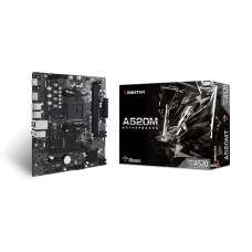 BIOSTAR AMD Ryzen A520MT 3rd Gen and 4th Gen Micro ATX Motherboard