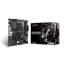 BIOSTAR AMD Ryzen B550MT 3rd and 4th Gen Micro ATX Motherboard