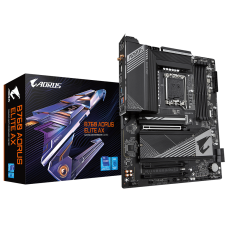 GIGABYTE B760M AORUS ELITE AX DDR5 13th and 12th Gen mATX Motherboard