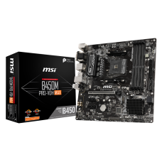 MSI B450M PRO-VDH MAX AMD AM4 Gaming Motherboard