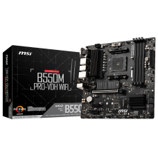 MSI B550M PRO-VDH WIFI DDR4 AM4 AMD mATX Motherboard