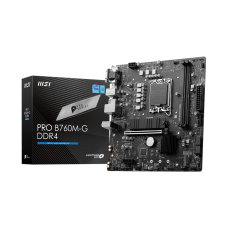 MSI PRO B760M-G DDR4 Intel 12th and 13th Gen mATX Motherboard