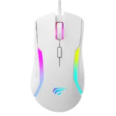 Havit MS1033 RGB Wired White Gaming Mouse