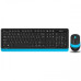 A4tech FG1010 Wireless Keyboard Mouse Combo with Bangla