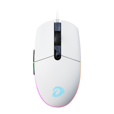 DAREU EM911 RGB Wired Gaming Mouse White